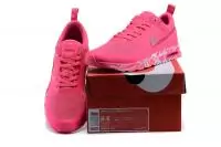 nike femmes air max thea sport comfortable sneakers atom rouge